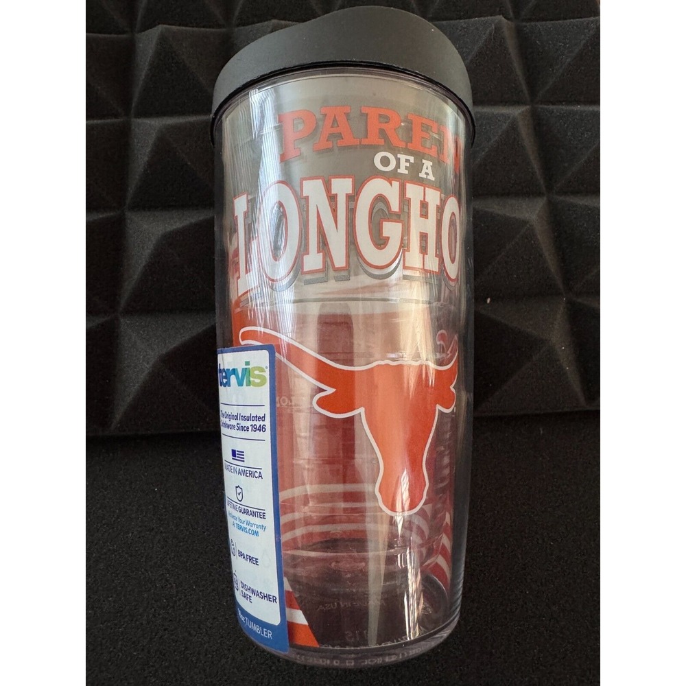 Texas Longhorns UT‎ University of Texas Tervis Cup Parent of a Longhorn 16oz